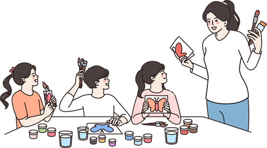 あんみアフタースクールでの学びのイメージ